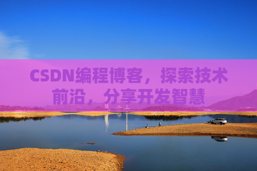 CSDN编程博客，探索技术前沿，分享开发智慧
